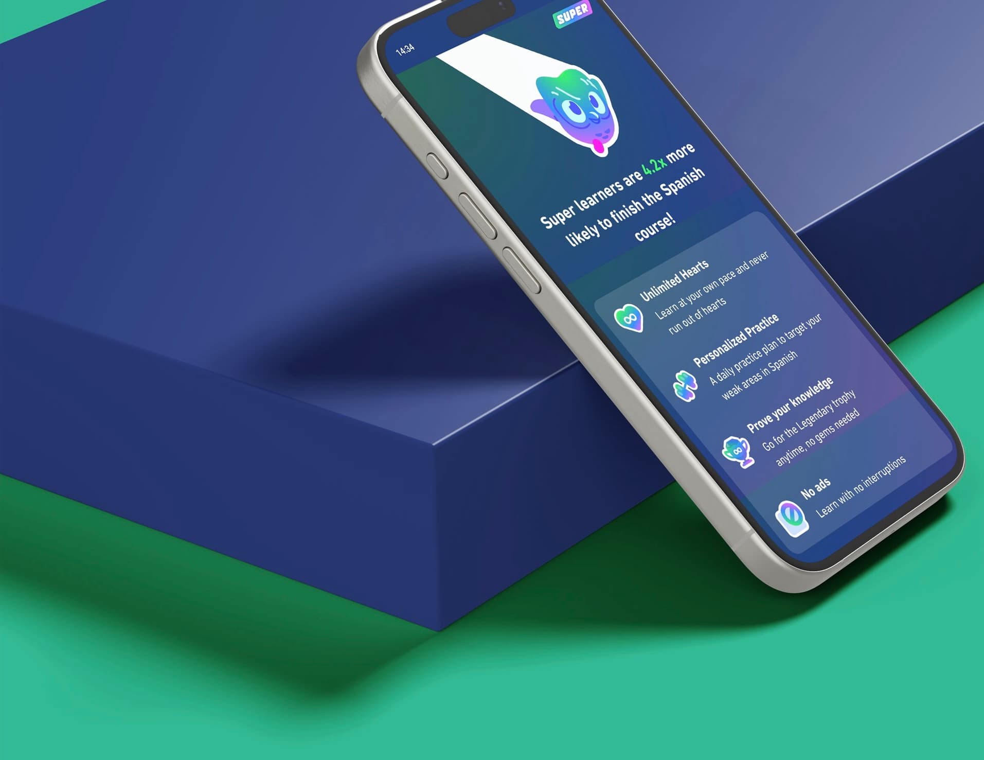 Duolingo phone preview